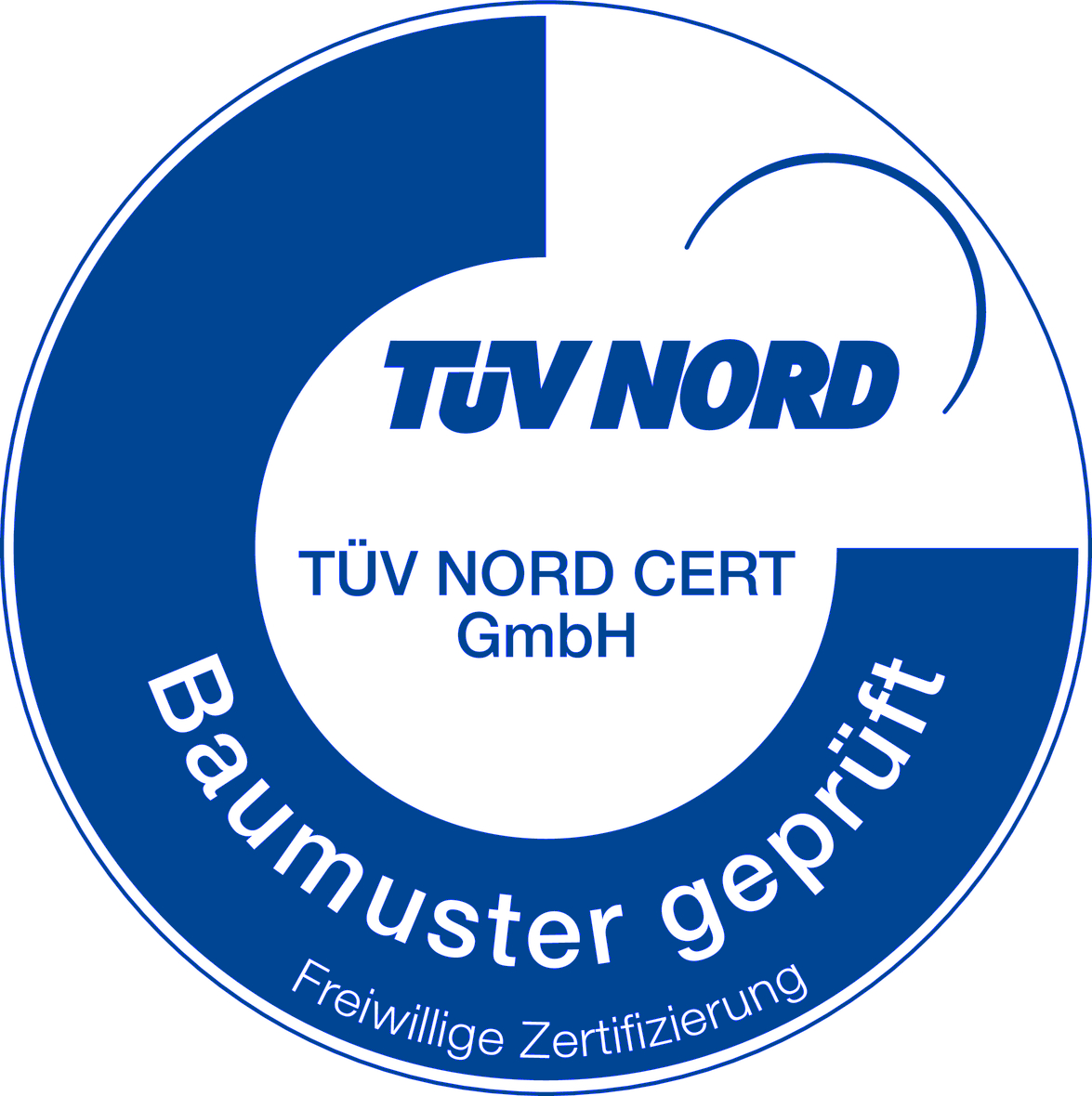TÜV Nord Baumuster geprüft