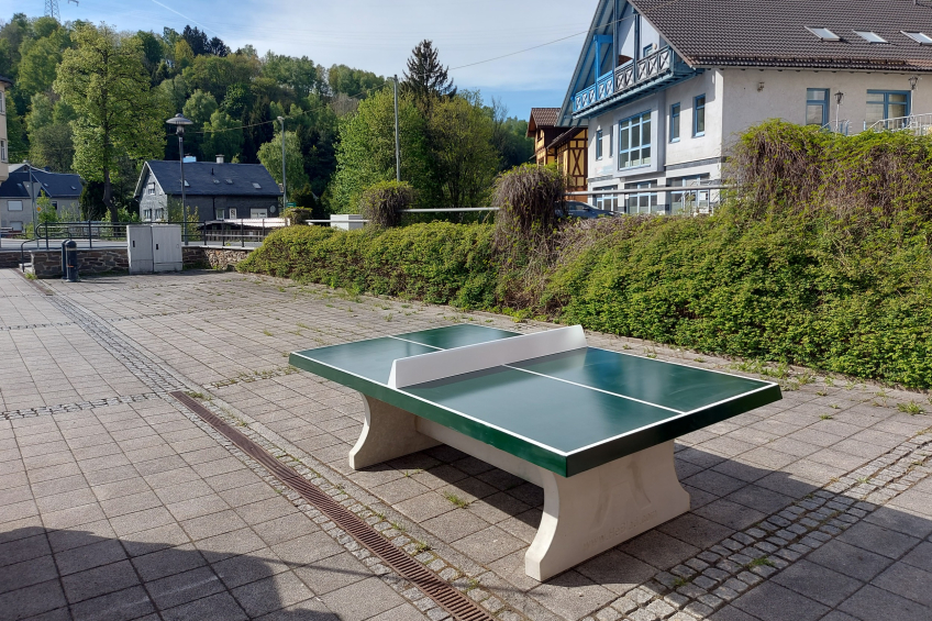 Stadt Neuhaus am Rennweg aus Lichte