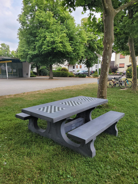 Rheinauhalle aus Au am Rhein