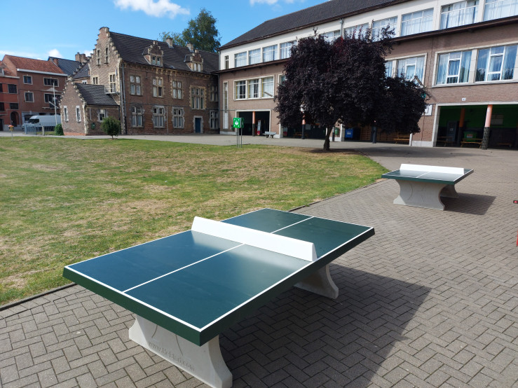 grüner Tischtennistisch 