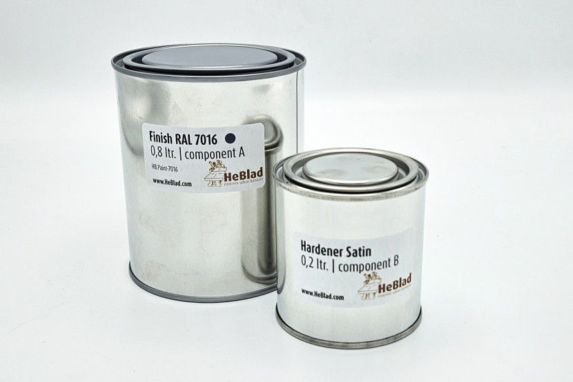 1 Liter Anthrazitfarbe