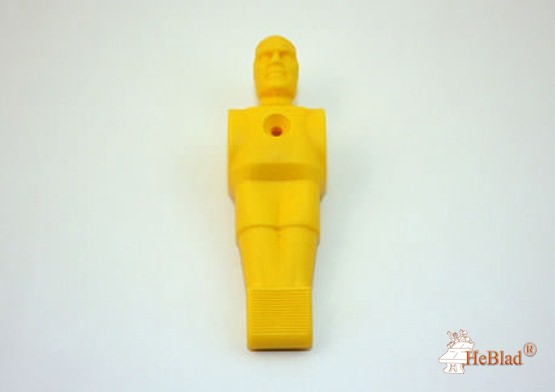 Spielfigur aus Kunststoff in Gelb