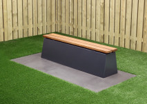 Betonbank DeLuxe Anthrazit